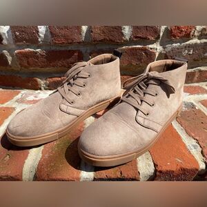 Porter & Ash London Caliber Micro-suede upper lace up sneaker Boots Size 12